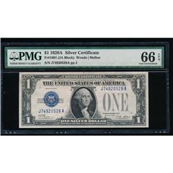 1928A $1 Silver Certificate PMG 66EPQ