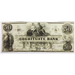 1853 $ COCHITUATE BANK OF BOSTON.