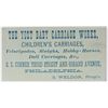Image 2 : 1870'S PENNSYLVANIA BABY CARRIAGE AD