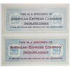 Image 2 : 1960'S AMERICAN EXPRESS SPECIMEN PROOF