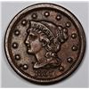 Image 1 : 1857 LARGE CENT SMALL DATE XF+