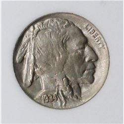 1934 BUFFALO NICKEL