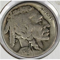 1924-S BUFFALO NICKEL