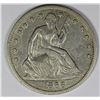 Image 1 : 1868-S SEATED HALF DOLLAR
