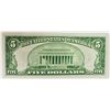 Image 2 : 1928-A $5.00 FEDERAL RESERVE NOTE CHICAGO