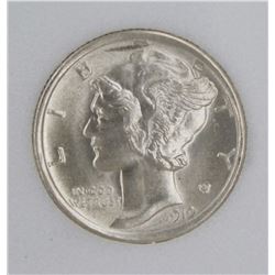 1919-D MERCURY DIME