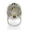 Image 3 : Sterling Silver Labradorite & Gemstones Ring-SZ 9
