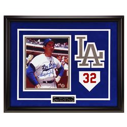 Sandy Koufax L.A Dodgers 20x16 Framed signed GFA