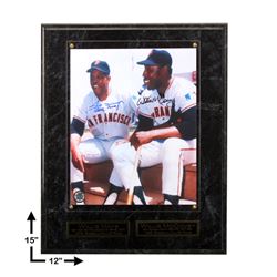 Mays & McCovey S.F Giants Signed GFA