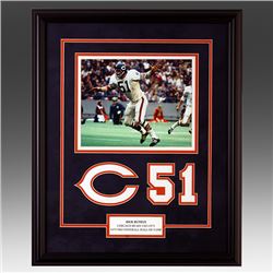 Dick Butkis Chicago Bears Custom Frame un-signed