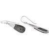 Image 3 : Silver Apache Gold Elongated Drop Earrings