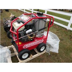 EZ Kleen Magnum Gold 4000 psi, 12 volt hot water pressure washer, gas motor, electric start, NEW