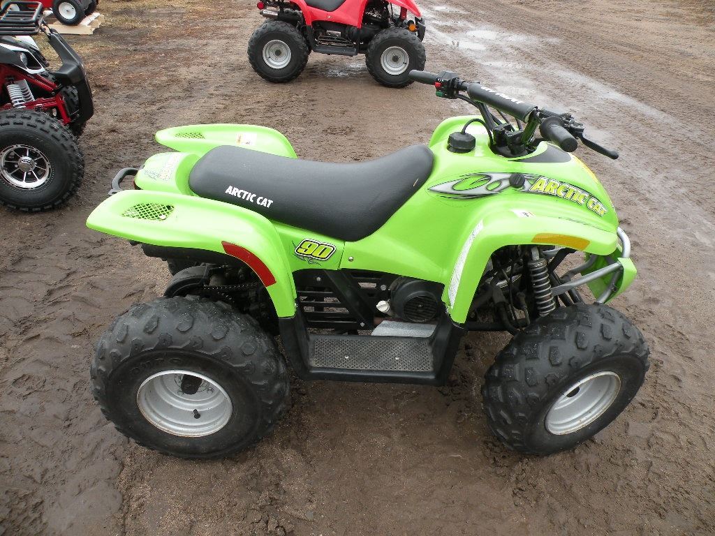 2005 Arctic Cat 90cc youth ATV SNRFLWA09C95A001975