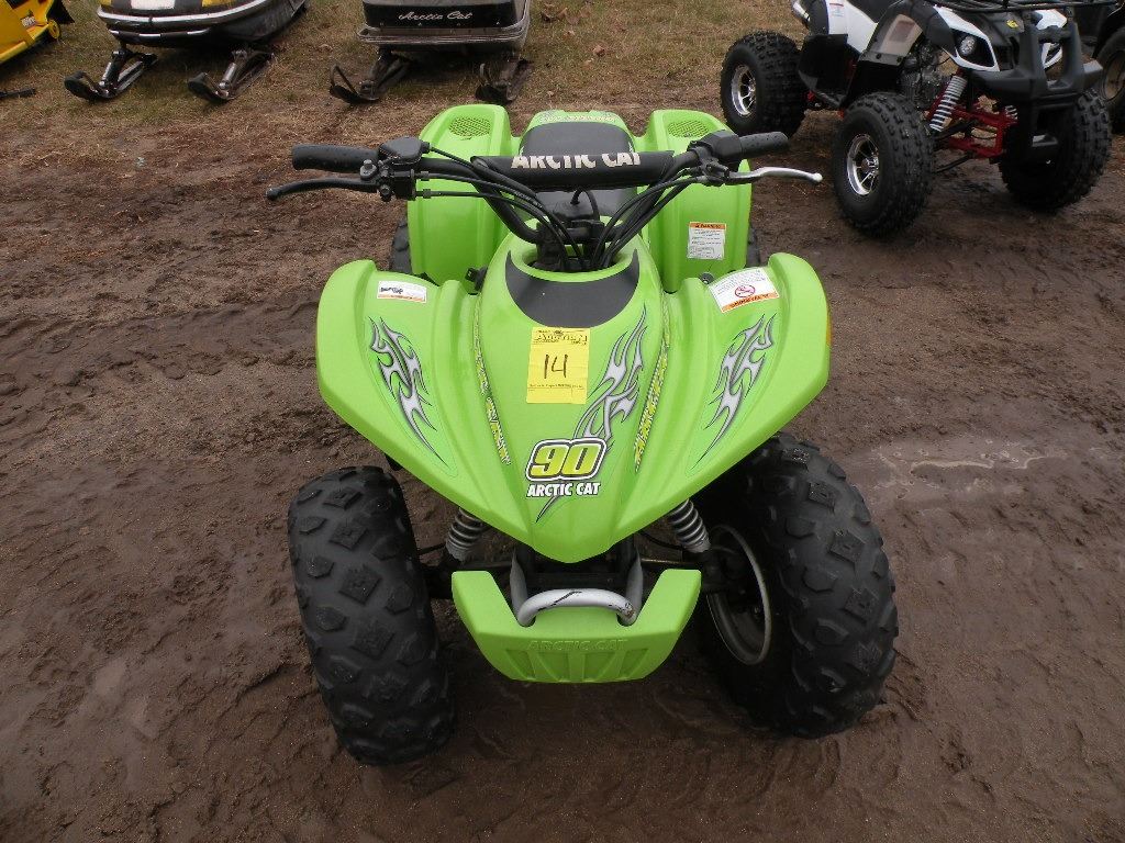 2005 Arctic Cat 90cc youth ATV SNRFLWA09C95A001975