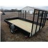 Image 2 : 2015 76x12 rampgate trailer w/side ramp                     SN#-52WBU1210FR010862