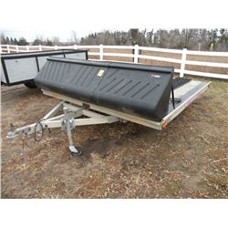 1996 Sledbed 8 1/2x10 trailer                                     SN#-41KME141XT2012062