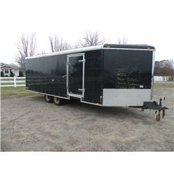 2005 8 1/2x24' enclosed trailer -PRIOR SALVAGE SN#-5NHUSBZ275N049649