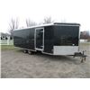 Image 1 : 2005 8 1/2x24' enclosed trailer -PRIOR SALVAGE SN#-5NHUSBZ275N049649