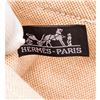 Image 8 : Hermes Peach Tan Canvas Vertical Herline Tote Bag