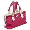 Image 8 : Gucci Pink White Nylon Leather Tote Bag