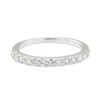 Image 2 : 0.40 ctw Diamond Ring - 14KT White Gold