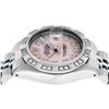 Image 4 : Rolex Ladies Stainless Steel Pink MOP Pyramid Diamond Datejust Wristwatch