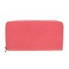 Image 1 : Louis Vuitton Pink Epi Leather Monogram Zippy Wallet