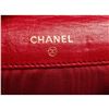 Image 7 : Chanel Red Caviar Leather Compact Coin Wallet