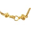 Image 2 : Chanel Gold Chain CC Round Magnify Glass Drop Pendant Vintage Necklace 95A