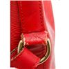 Image 6 : Louis Vuitton Red Epi Leather Noe PM Drawstring Shoulder Bag