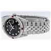 Image 6 : Rolex Mens Stainless Steel Black Diamond Lugs & Ruby Datejust Wristwatch