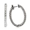 Image 2 : 14KT White Gold 2.23 ctw Diamond Earrings