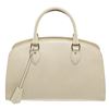 Image 1 : Louis Vuitton Ivory Off White Leather Pont Neuf PM Satchel Bag