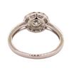 Image 3 : 0.50 ctw Moissanite Ring - 14KT White Gold