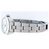Image 4 : Rolex Ladies Stainless Steel White Diamond 26MM Oyster Band Datejust Wristwatch
