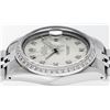 Image 5 : Rolex Mens Stainless Steel Silver Diamond 36MM Datejust Wristwatch