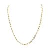 Image 1 : Fancy Link Chain Necklace - 14KT Yellow Gold