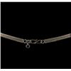 Image 3 : 15.40 ctw Diamond Necklace - 18KT White Gold