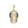 Image 1 : 14k Yellow Gold 0.03CTW Diamond Pendant, (SI1-SI2/K-L)