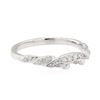 Image 1 : 0.16 ctw Diamond Ring - 14KT White Gold