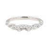 Image 2 : 0.16 ctw Diamond Ring - 14KT White Gold