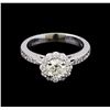 Image 2 : 1.22 ctw Diamond Ring - 14KT White Gold
