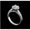 Image 4 : 1.22 ctw Diamond Ring - 14KT White Gold