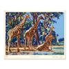Image 1 : Giraffe Lake by Henrie (1932-1999)