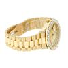 Image 5 : Rolex Mens 18K Yellow Gold Champagne Diamond 6.5 ctw Quickset President Wristwat