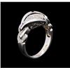 Image 4 : 0.29 ctw Diamond Ring - 14KT White Gold