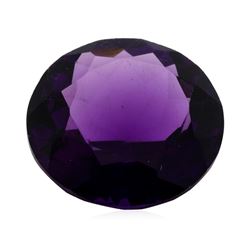 11.20 ct. Natural Round Cut Amethyst