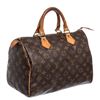 Image 2 : Louis Vuitton Monogram Canvas Leather Speedy 30 cm Bag