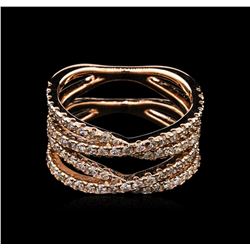 1.20 ctw Diamond Ring - 14KT Rose Gold