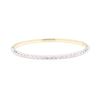 Image 1 : 0.70 ctw Diamond Bangle Bracelet - 14KT Yellow And White Gold